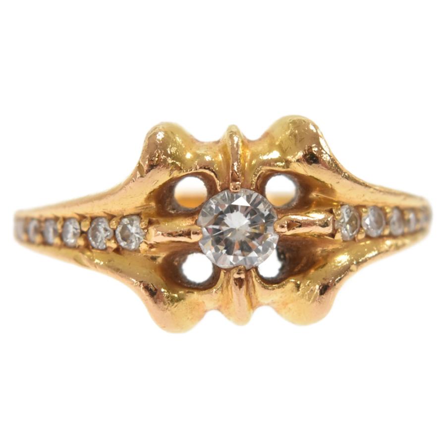 CHROME HEARTS（クロムハーツ） 22K SKT /DIA BAND サイド アフター