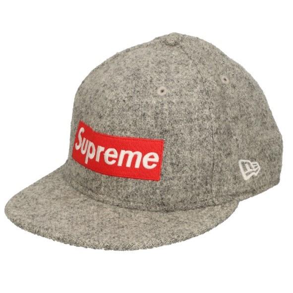 Supreme（シュプリーム） 09AW×New Era Harris Tweed Box Logo Cap