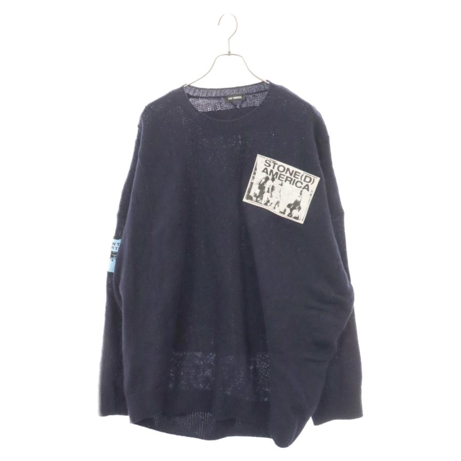 RAF SIMONS（ラフ シモンズ） 20SS OVERSIZE ROUNDNECK SWEATER WITH
