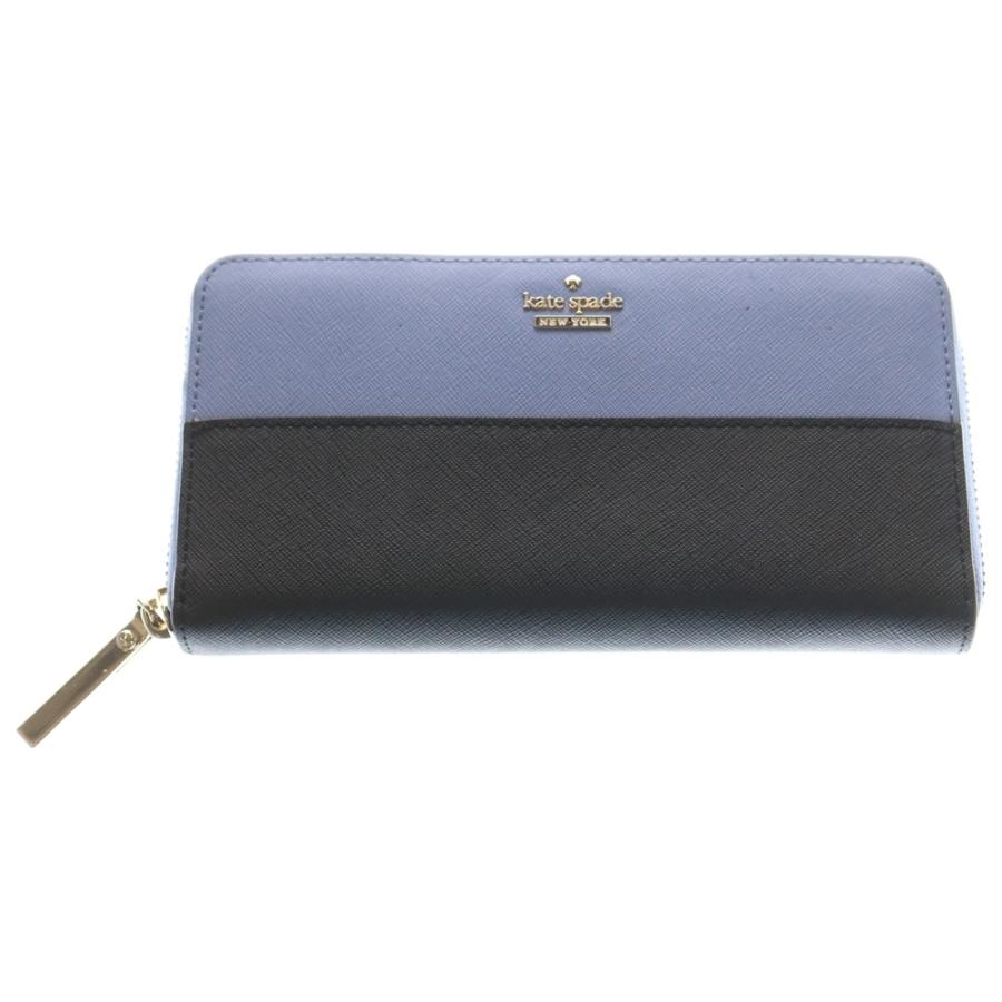 Kate Spade ケイトスペード バイカラー ラウンドジップ ロング