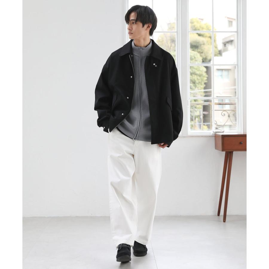 SPU（スプ） ドライバーズニット ニット メンズ 長袖 ダブルジップ