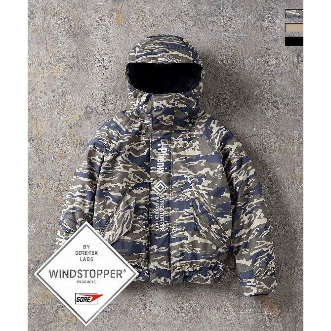 phenix（プラスフェニックス） GORE DOWN BOMBER JACKET WINDSTOPPER