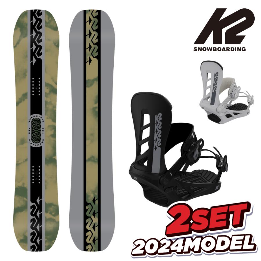K2 【BIN取付無料】K2 スノーボード 2点セット スノボ GEOMETRIC SONIC