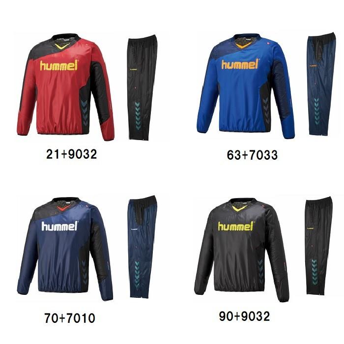 hummel（ヒュンメル） サッカー メンズ HPFC 裏付き長袖ピステ 上下