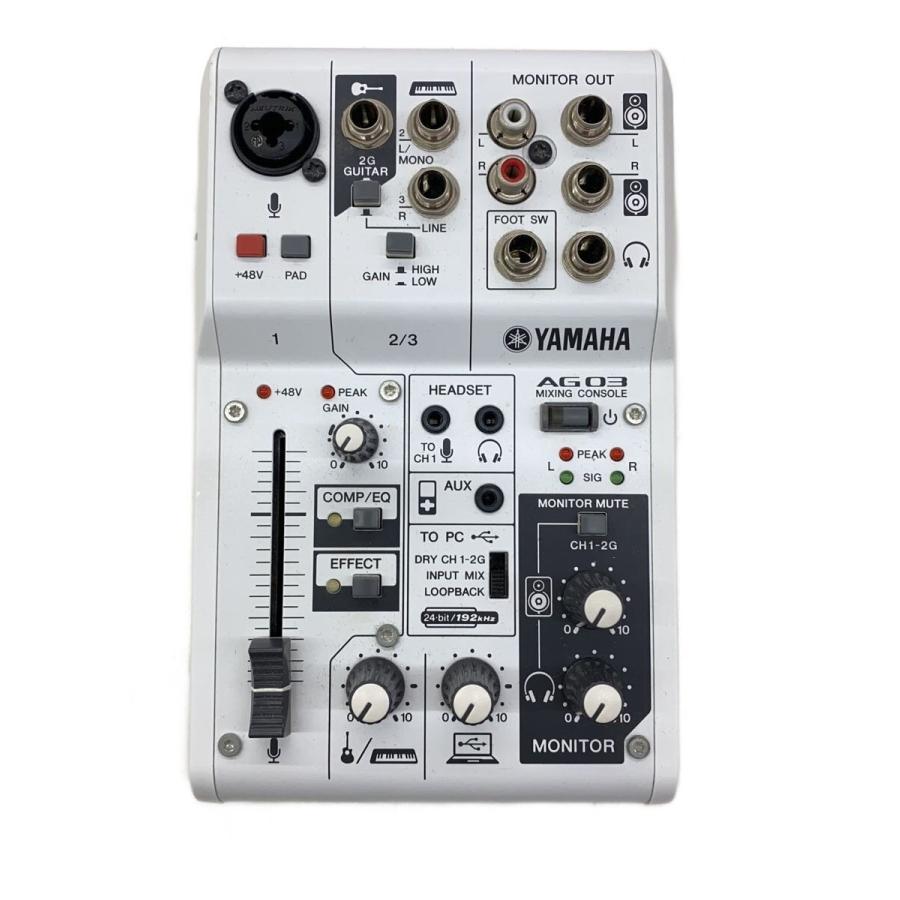 YAMAHA◇多機能ミキシングコントロール/AG03/本体のみ : セカンド