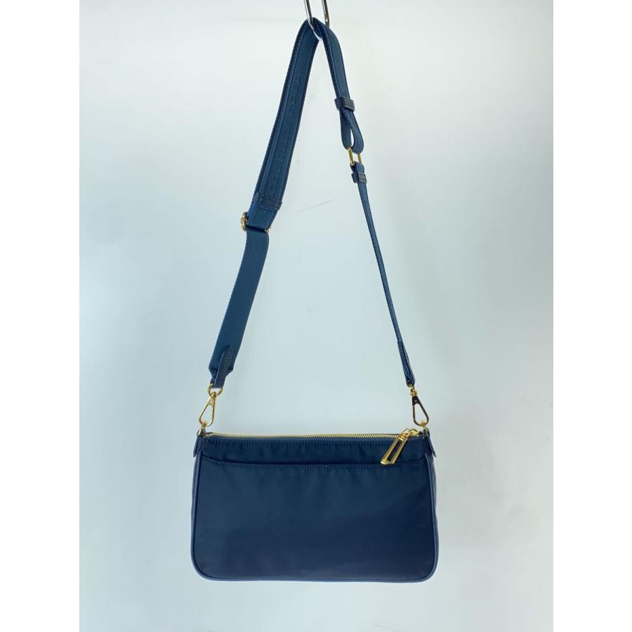 COCOCELUX GOLD◇POCONO NYLON/ショルダーバッグ/ナイロン/NVY/無地
