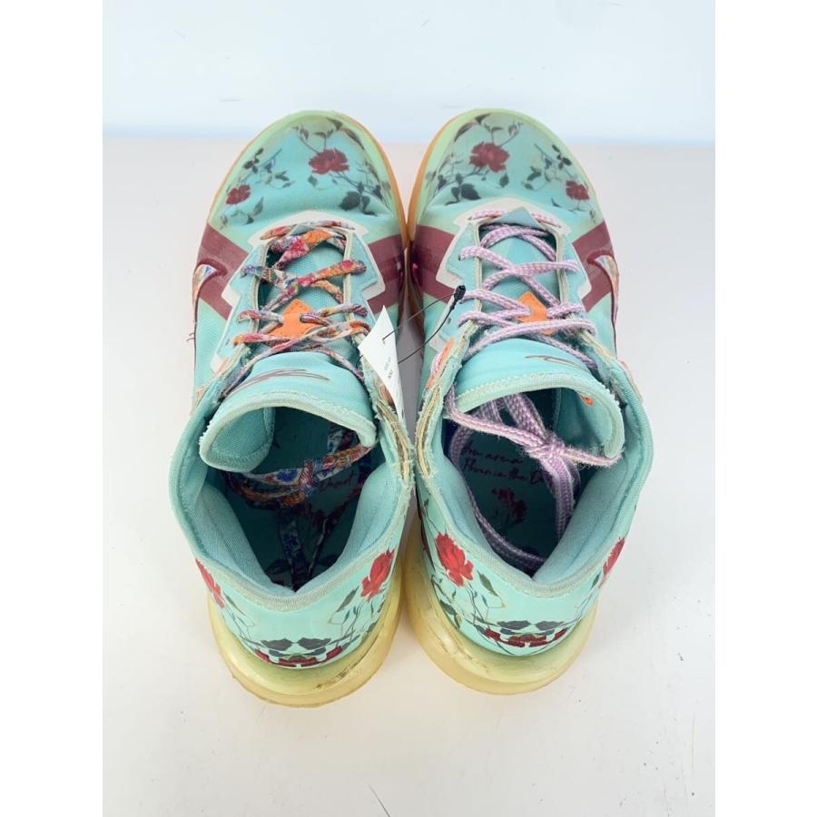 NIKE◇LEBRON 18 LOW FLORAL_レブロン ロー フローラル/28.5cm/BLU/花
