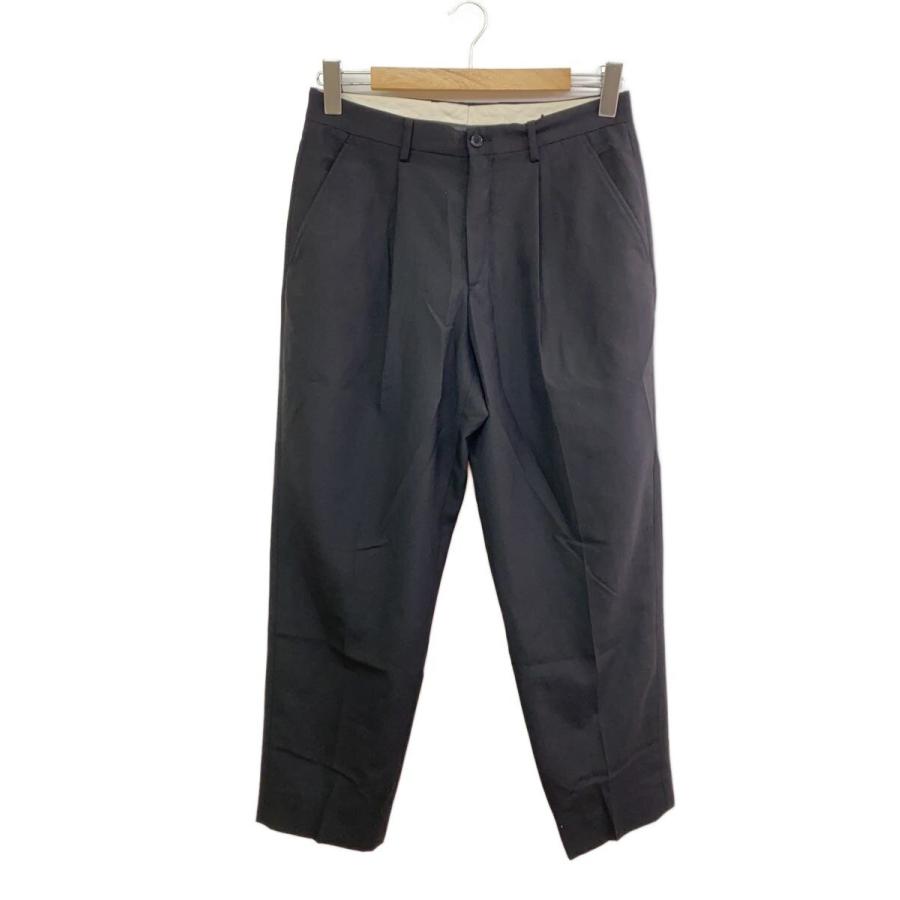 Supreme◇Pleated Trouser/スラックスパンツ/30/コットン/BLK/無地