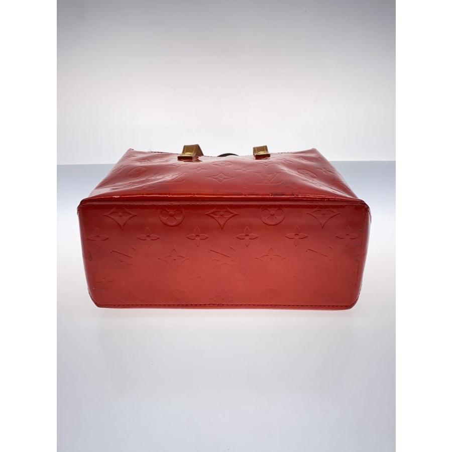 LOUIS VUITTON◇リードPM_モノグラム・ヴェルニ/エナメル/RED