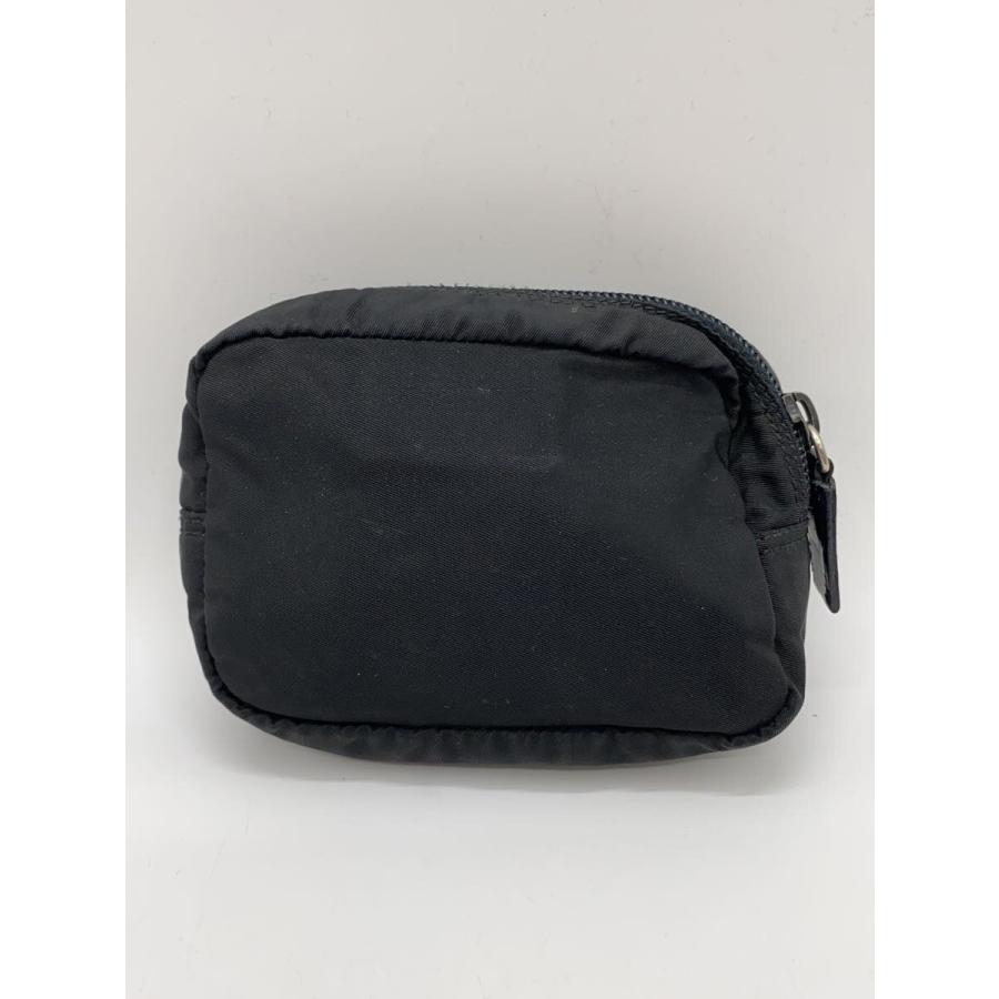 PRADA◇マイクロポーチ/ナイロン/BLK : セカンドストリートYahoo!店
