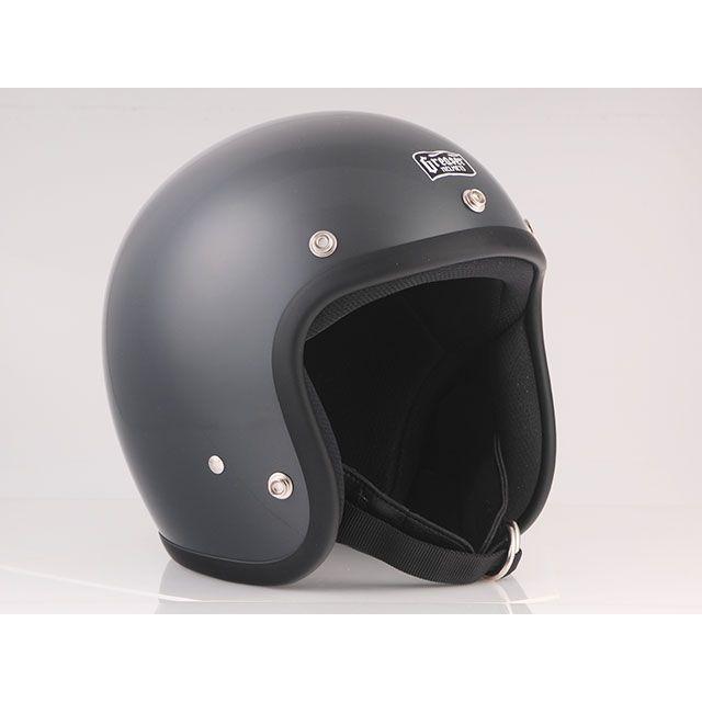 GREASER Style ジェットヘルメット 60's PLAIN（ガンシップグレー