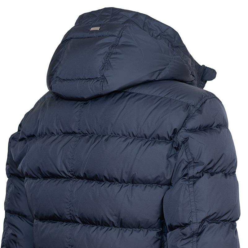 HERNO（ヘルノ） ネイビー フーデット 4ポケット POLAR-TECH ダウン