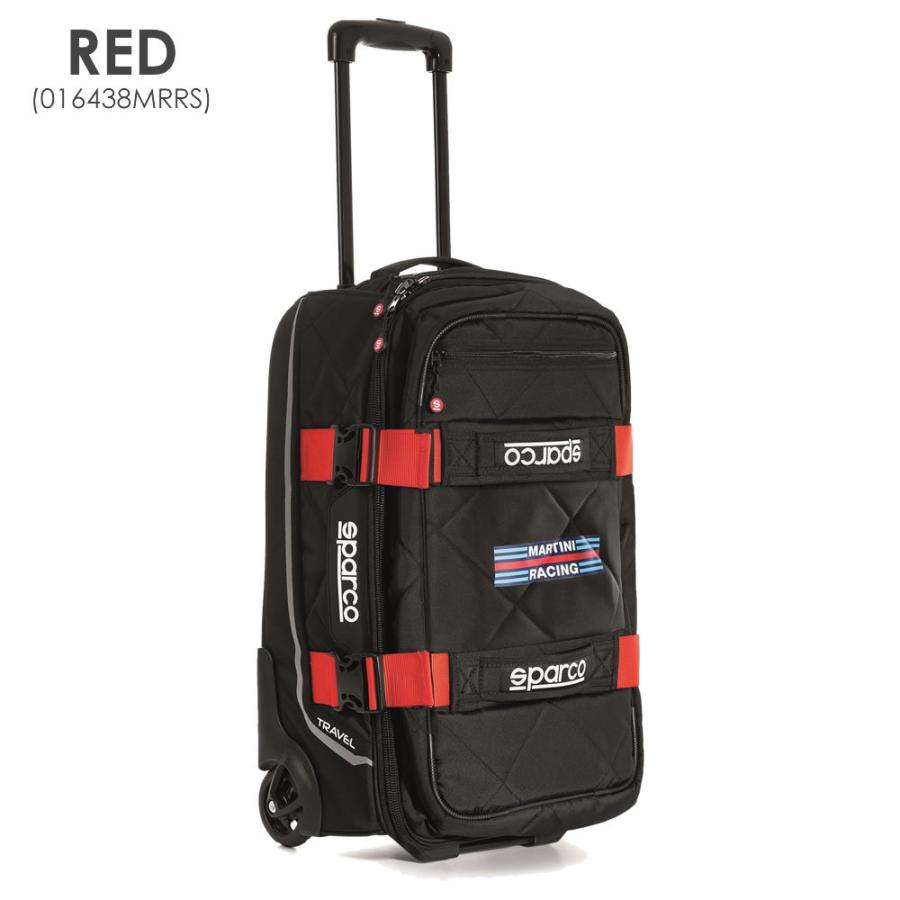 スパルコ×マルティーニレーシング キャリーバッグ TRAVEL トラベル
