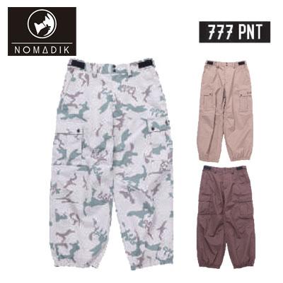 23-24モデル NOMADIK ノマディック 777 PT スリーセブンパンツ 3カラー