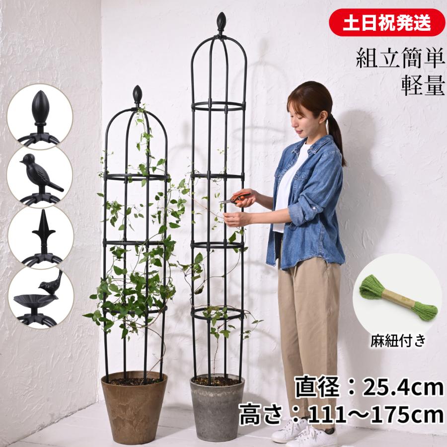 最短当日発送】 ガーデン オベリスク 180 幅25.4cm 高さ175cm