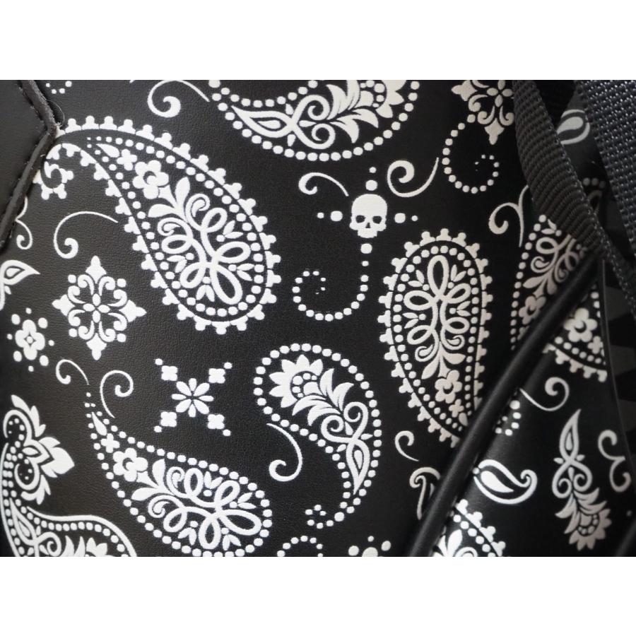 GOLF STAND BAG_PAISLEY BLACK / スタンドキャディバッグ ペイズリー