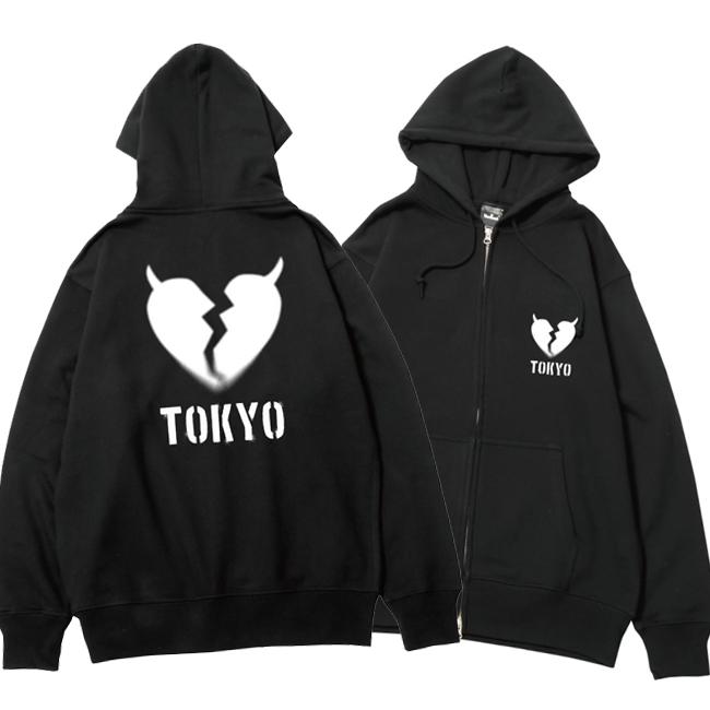 期間限定ポイント10倍！パーカー DEVILUSE x STORMY デビルユース