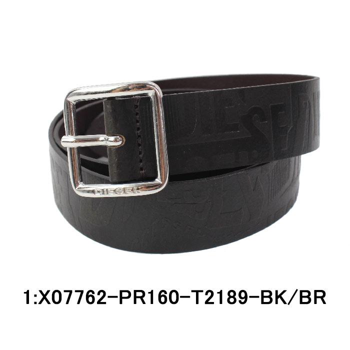 DIESEL（ディーゼル） ベルト X07762 PR160 T2189 T8013 BLACK