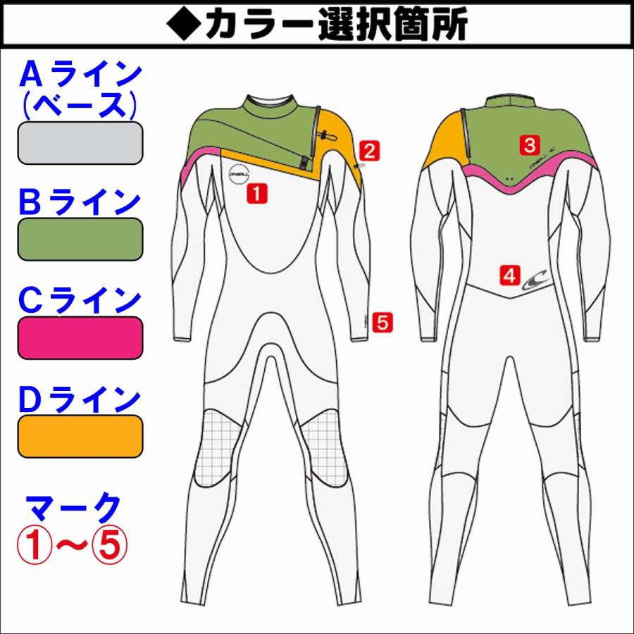 O'NEILL（オニール） 23-24 O'NEILL セミドライ サーフィン チェスト