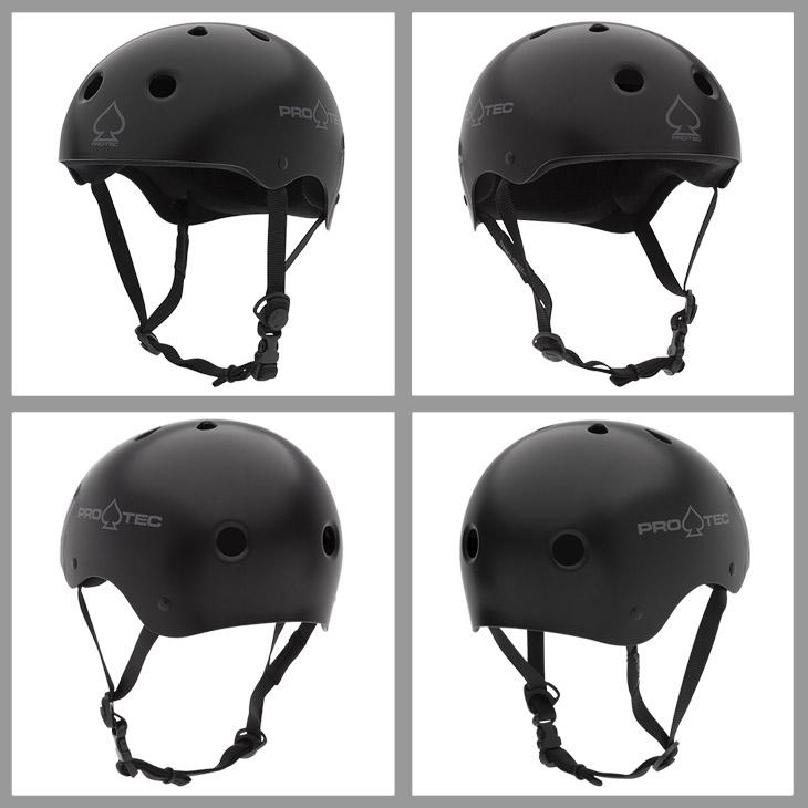 PRO-TEC（プロテック） ヘルメット CLASSIC SKATE MATTE BLACK