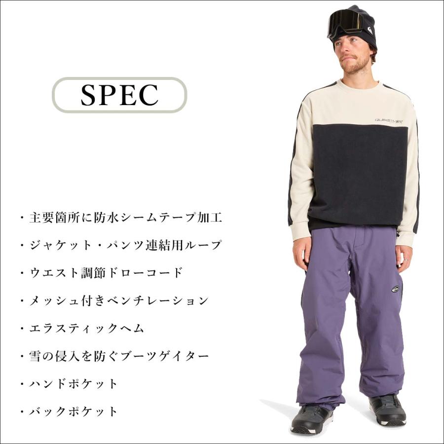 Quiksilver（クイックシルバー） 25/26 スノー パンツ スノーウェア