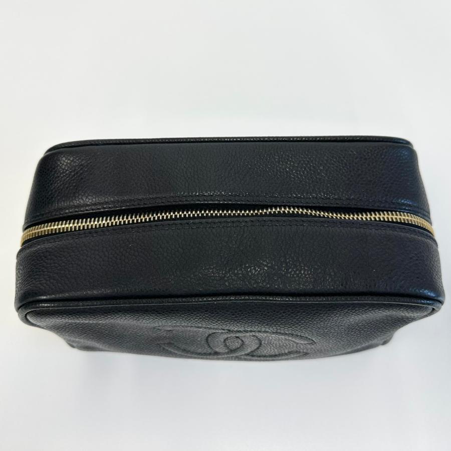 CHANEL（シャネル） 【返品OK】CHANEL ココマーク キャビアスキン