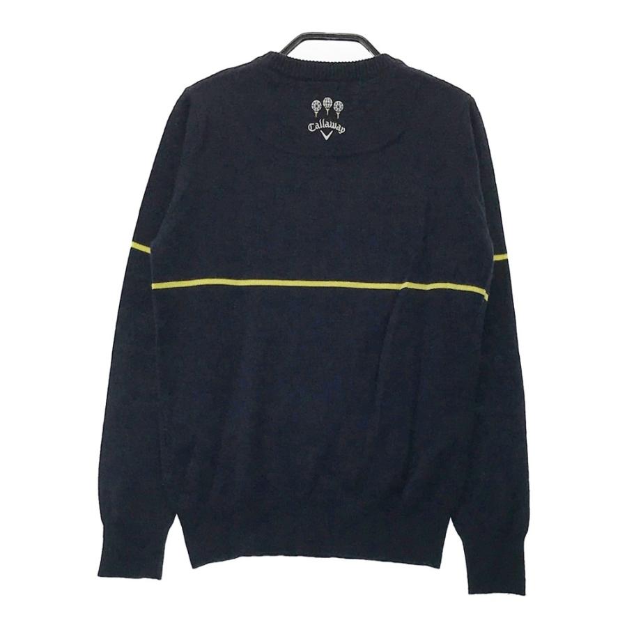 Callaway（キャロウェイ） 241-6260803 長袖 ニットセーター ネイビー