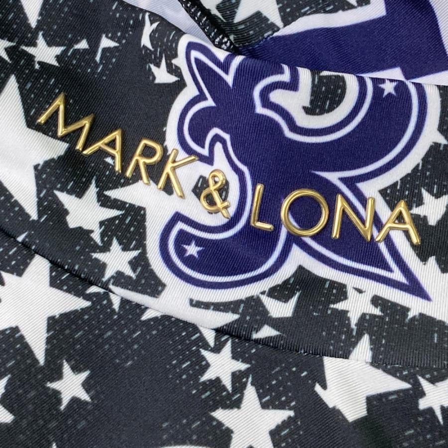 MARK&LONA マークアンドロナ ハイネック 長袖インナーTシャツ 星柄