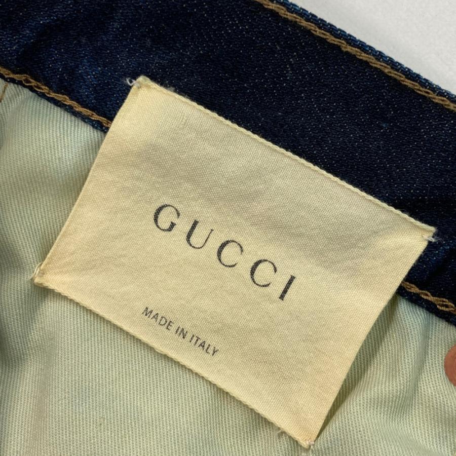 GUCCI（グッチ） 417288 デニムパンツ ネイビー系 25 レディース