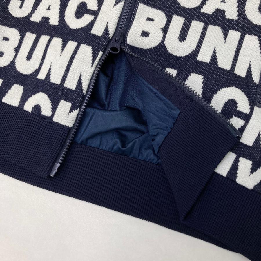 新品】JACK BUNNY ジャックバニー 2024年モデル ウール混 長袖 ジップ