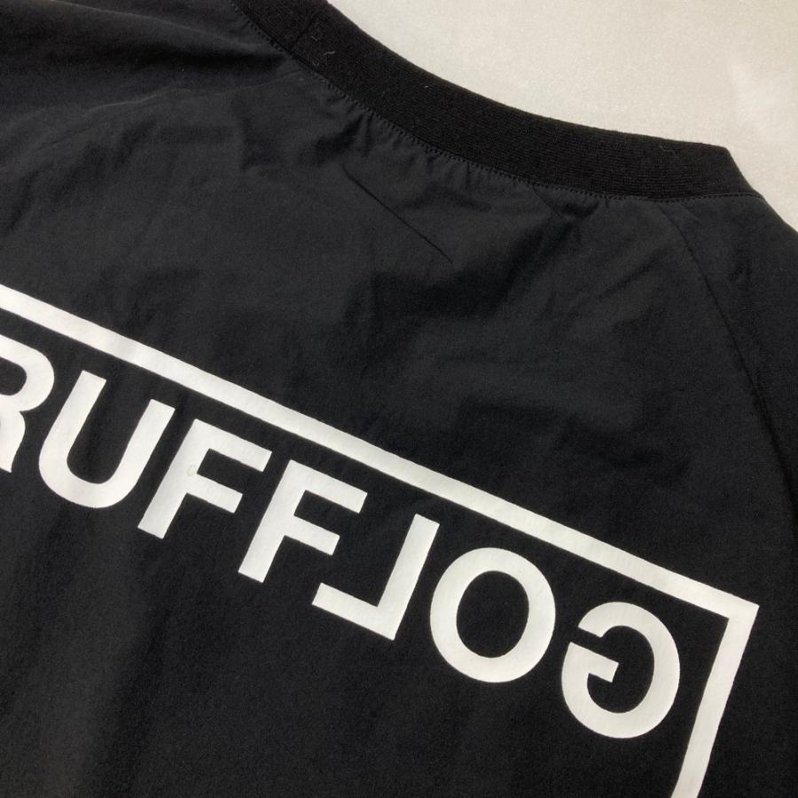 RUFFLOG ラフロッグ 裏メッシュ ナイロンブルゾン ジャケット ブラック
