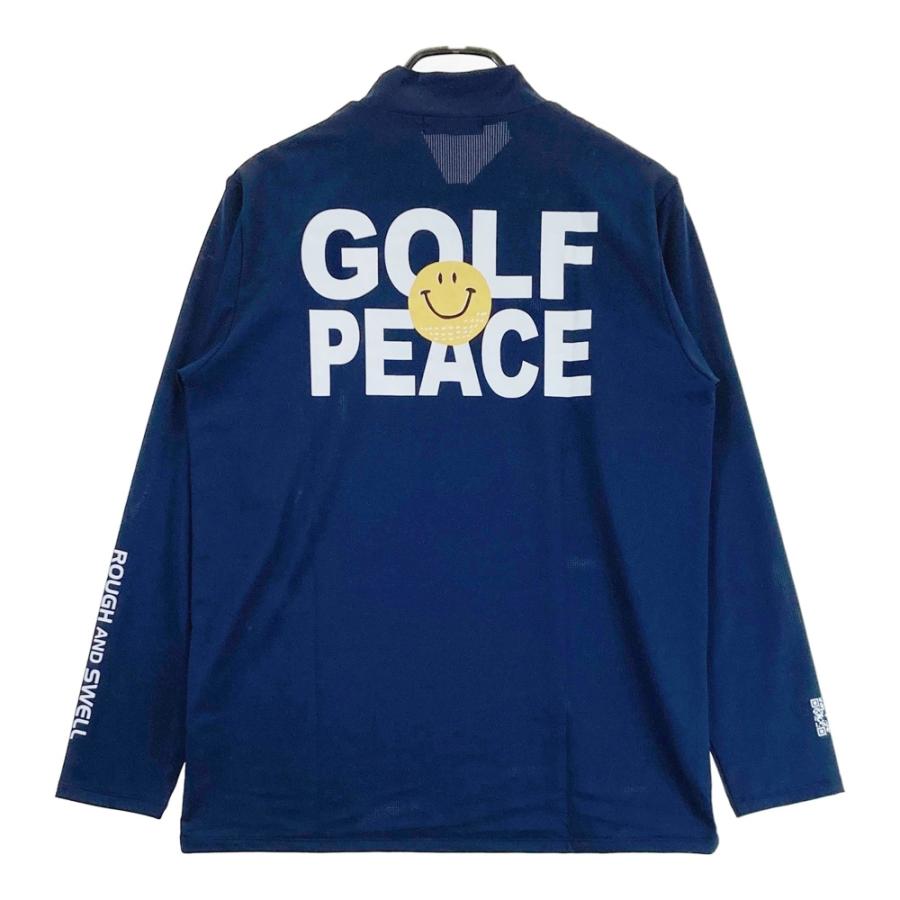 ラフ＆スウェル ゴルフ 長袖モックネック ブラック Mサイズ 新品未