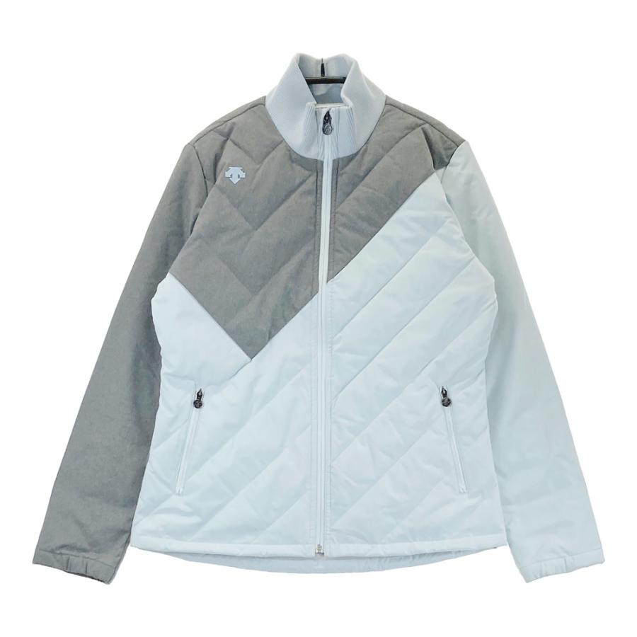 DESCENTE GOLF デサントゴルフ ダウンジャケット ブルー系 M ゴルフ