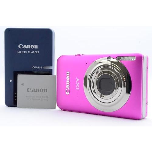 美品 Canon デジカメ コンデジ IXY 10S ピンク (PK) キヤノン（Canon