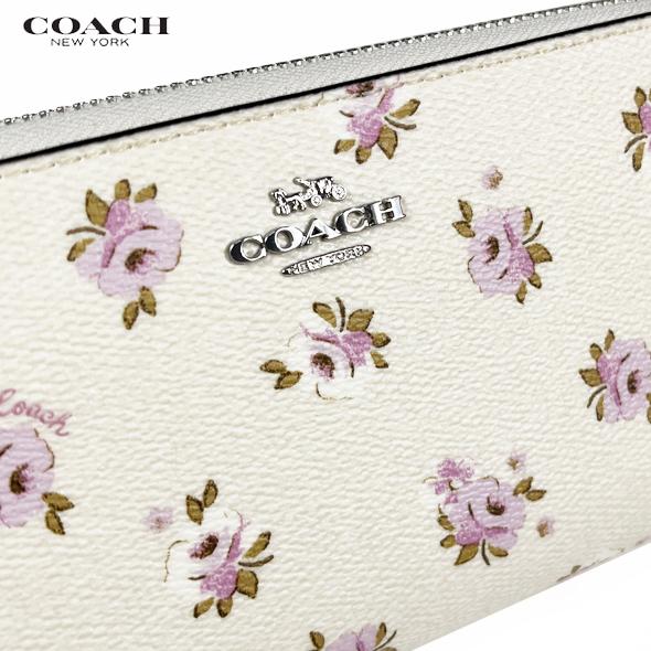 COACH（コーチ） アウトレット レディース 花柄 財布 長財布 ギフト