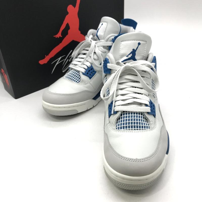 NIKE（ナイキ） スニーカー Air Jordan 4 Retro Industrial Blue