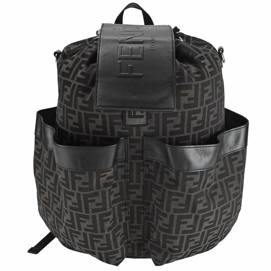 FENDI（フェンディ） ズッカ柄 FFロゴ リュック ストライク バック