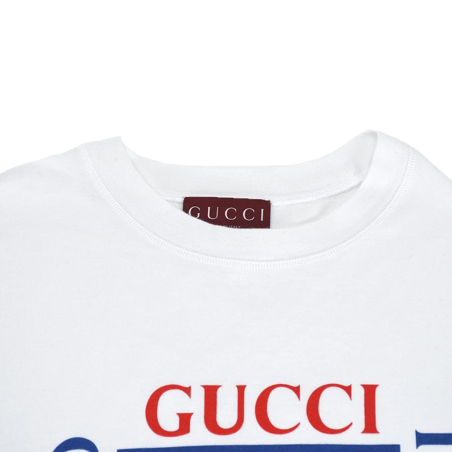 GUCCI（グッチ） ロゴ プリント 半袖 Tシャツ 784361 トップス クルー