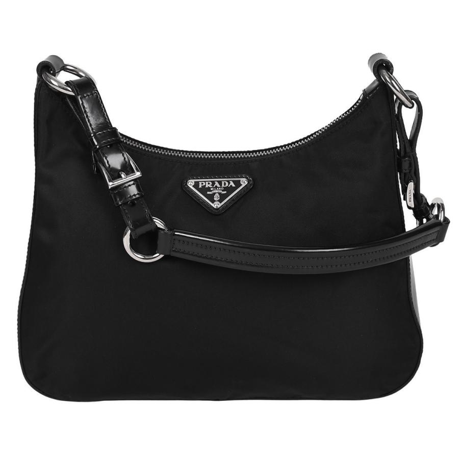 PRADA（プラダ） トライアングルロゴ ホーボー ワンショルダーバッグ