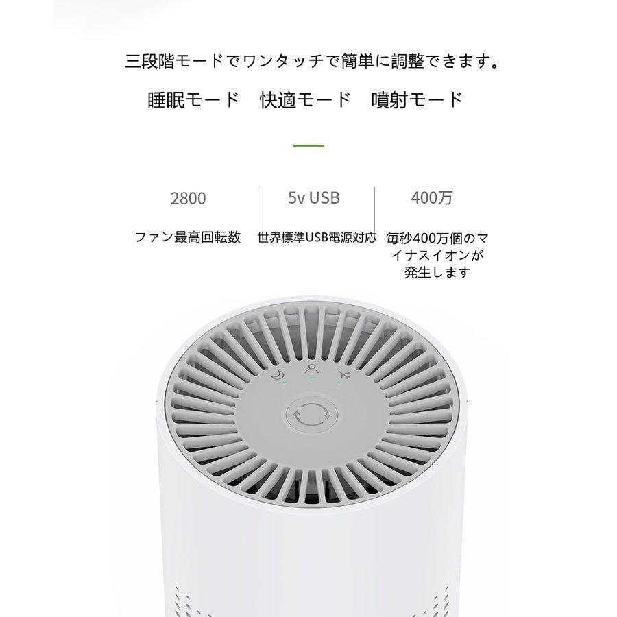 空気清浄機 車載 小型 家庭用 卓上 ミニ 空気清浄器 除菌 殺菌 脱臭機