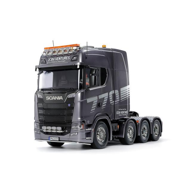 1/14RC スカニア 770S 8×4/4(ガンメタエディション) [56376