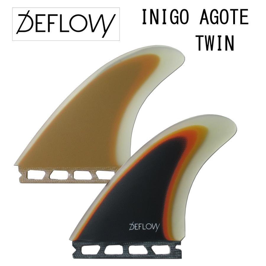 DEFLOW デフローフィン I.AGOTE TWIN 定価20,900 DEFLOW デフロー