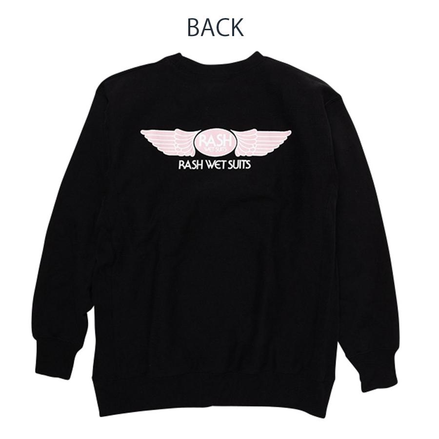 RASH ラッシュ 2025羽バッククルーネックスウェット（12oz）トレーナー