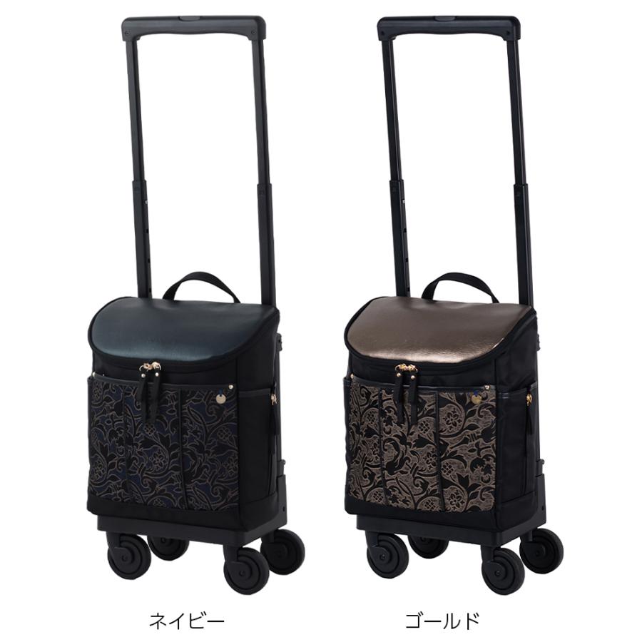 希少 SWANY スワニー キャリーバッグ ショッピングカート ペイズリー柄