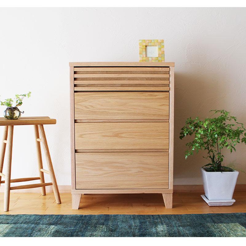 チェスト 完成品 幅60cm 収納チェスト 木製 大川家具 タンス たんす