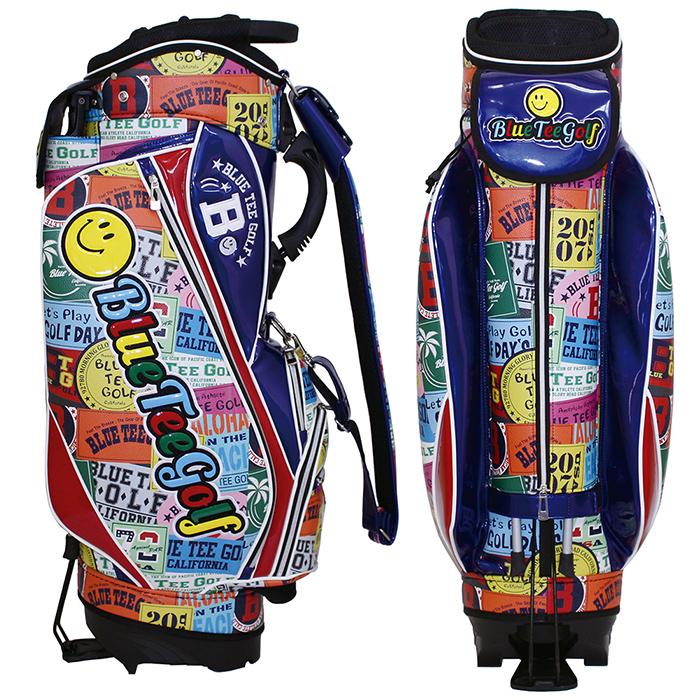 BLUE TEE GOLF（ブルーティーゴルフ） スマイル ワッペン柄 9インチ