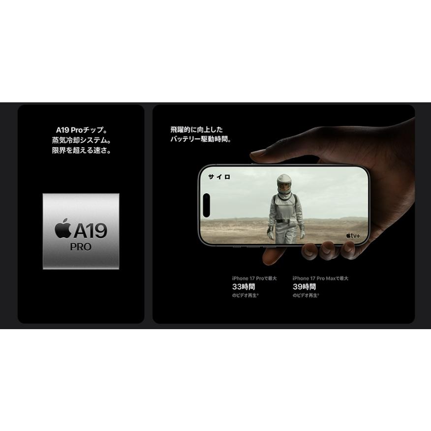 iPhone 17 Pro Max 【新品 未開封品】SIMフリー 256GB [シルバー