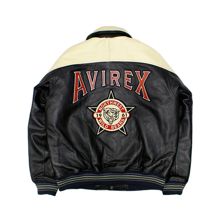 AVIREX（アヴィレックス） STADIUM JACKET WILD BEARS / スタジアム
