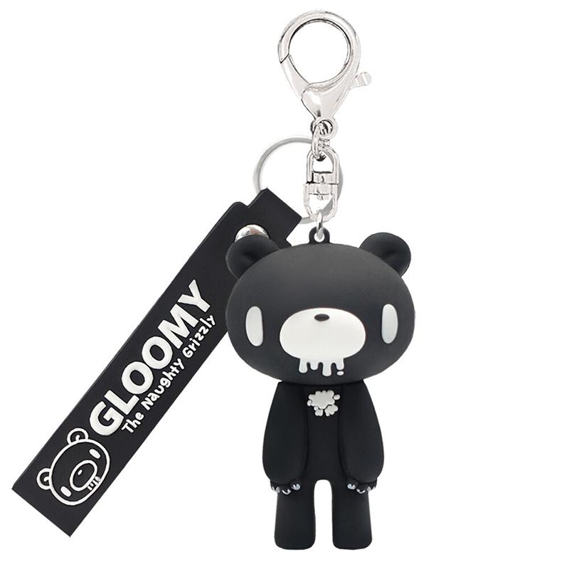 GLOOMY グル〜ミ〜 フィギュア付きキーチェーン mono black（モノ