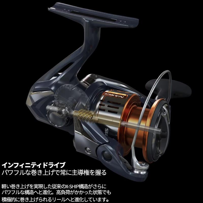 シマノ（SHIMANO） スピニングリール 26 ナスキー C3000HG : 釣具の